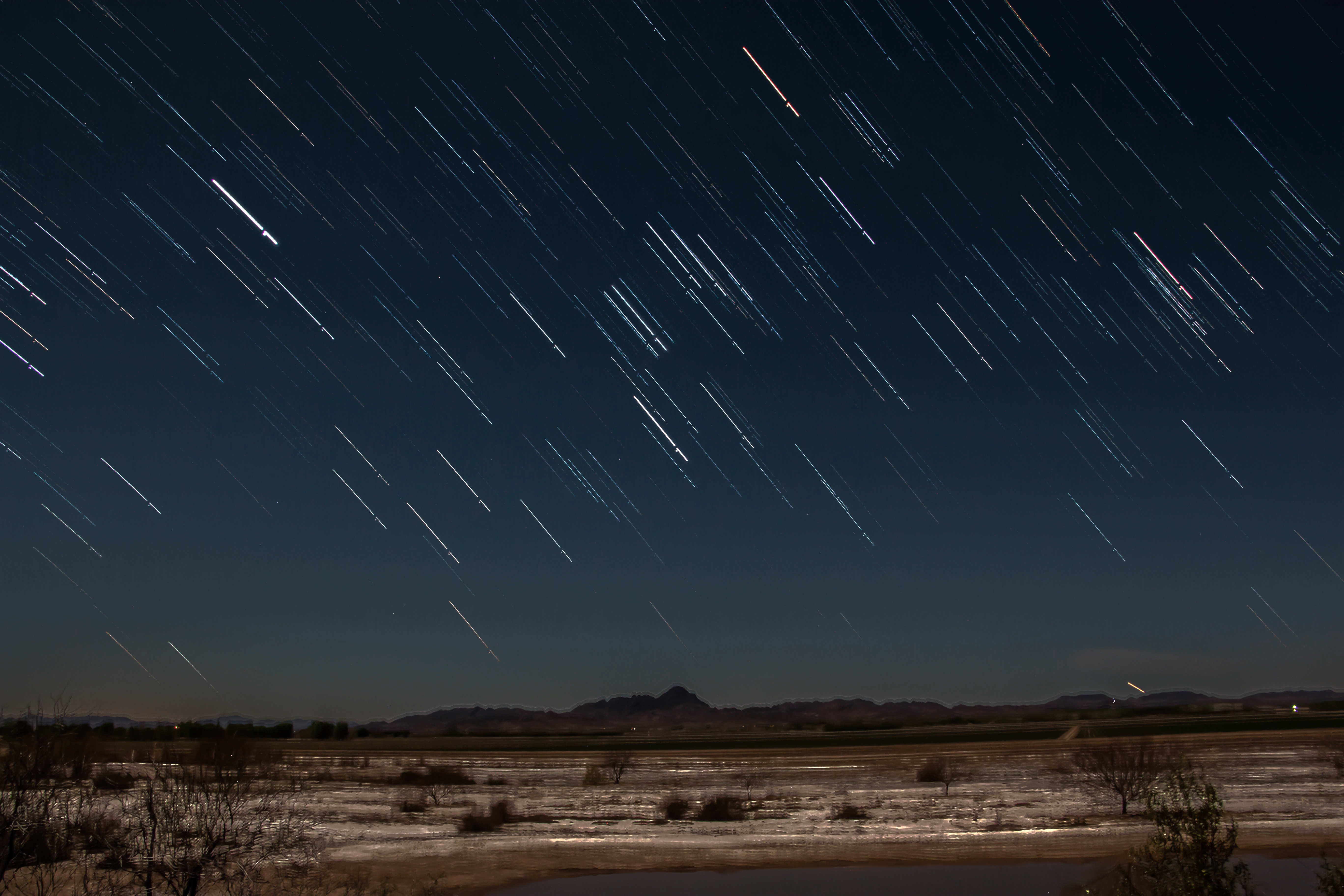 Star trails